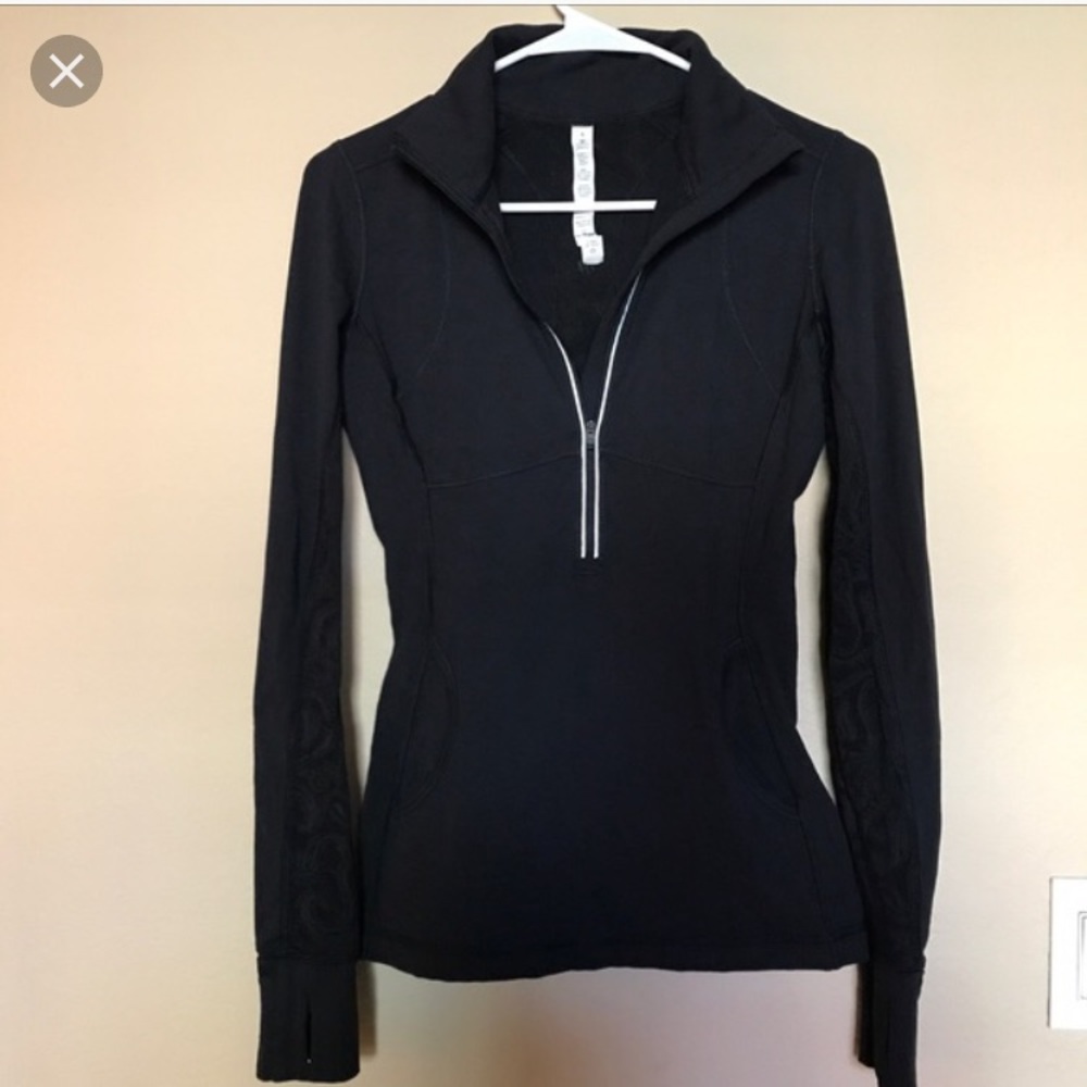 Lululemon Black Runner Pullover